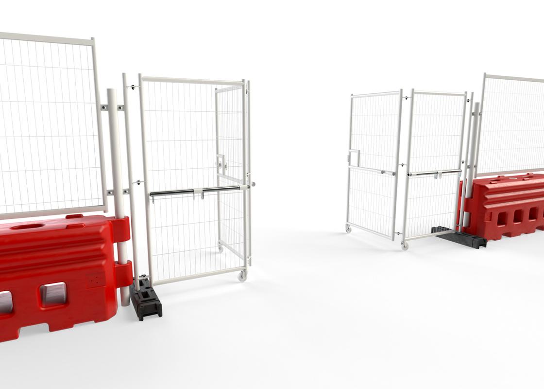 4m Bi-folding gate connected to RB22 with center leafs open