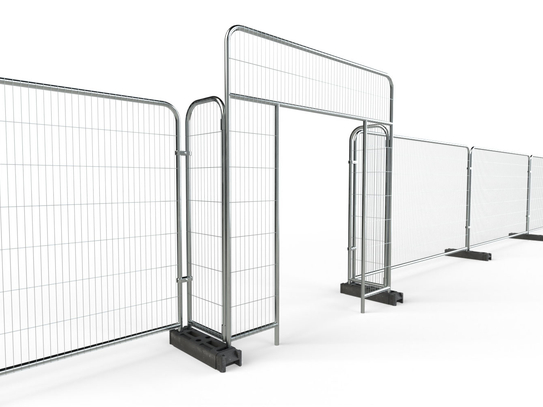 Gantry Entrance Temporary Fencing Panel