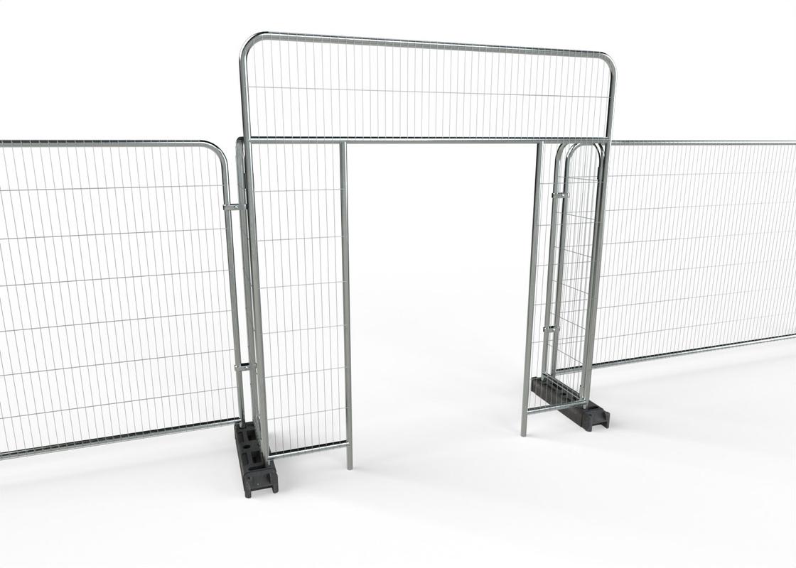 Gantry Entrance close up with fencing panels