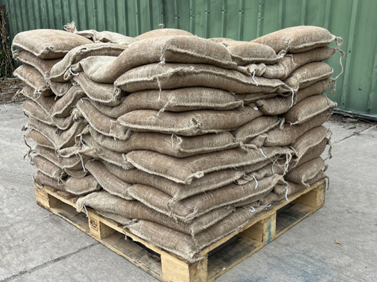 Hessian Pre-filled Sandbag – 15kg