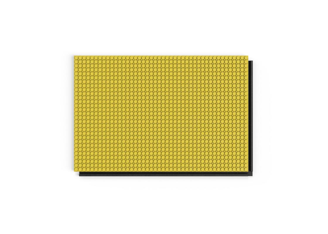 Temporary Walkway Matting Section Yellow