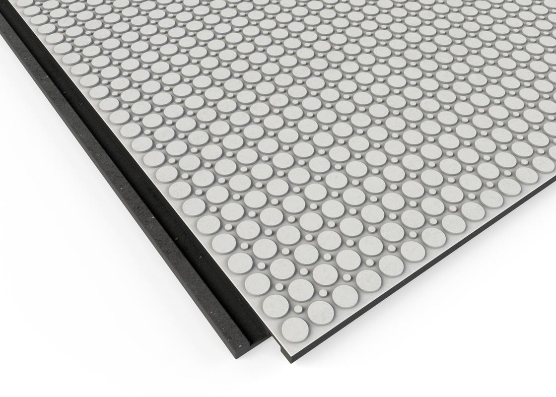 Temporary Walkway Matting Close Up White