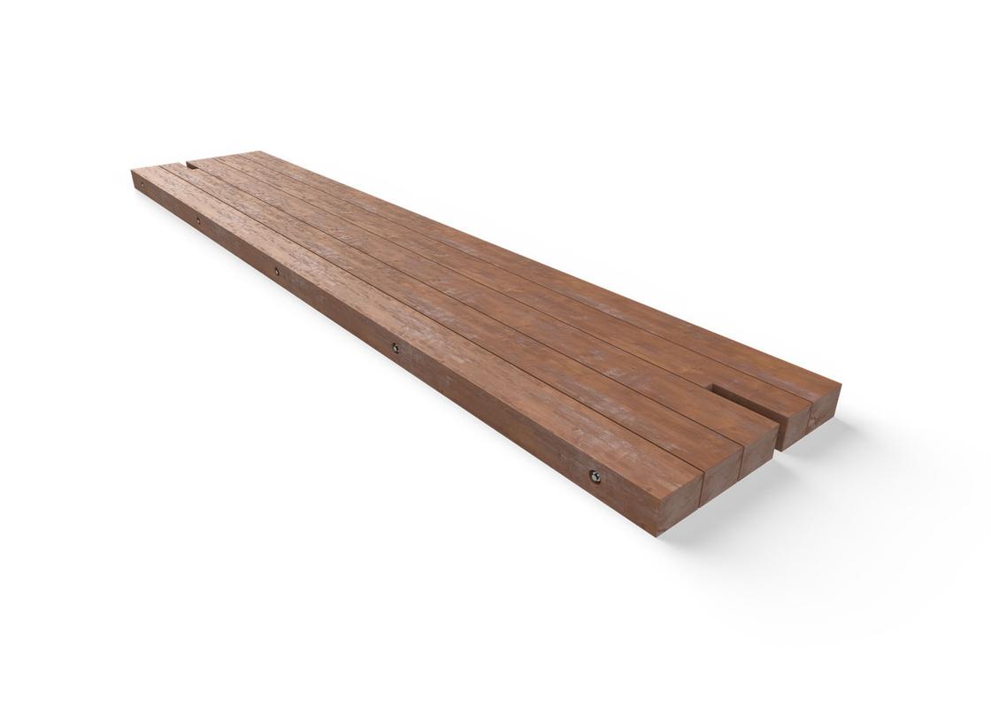 Ekki Bog Mat made of hardwood