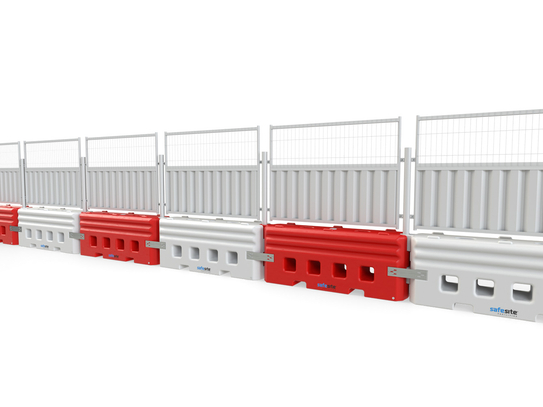 RB22 Half Hoarding & Half Mesh Panels