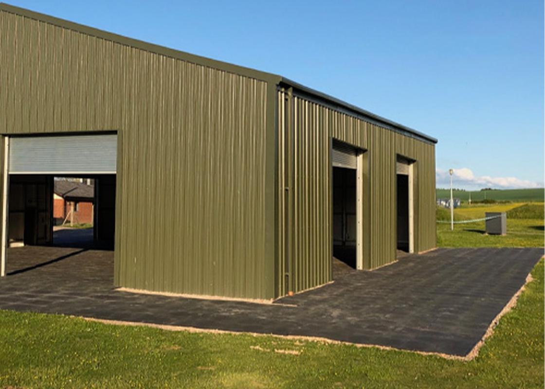 Safe Site Floor Matting Black