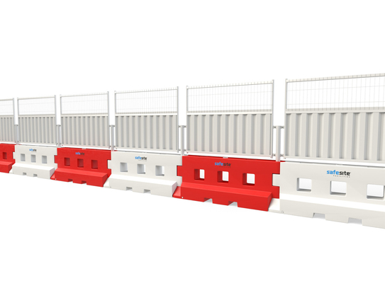 GB2 Half Hoarding & Half Mesh Panels