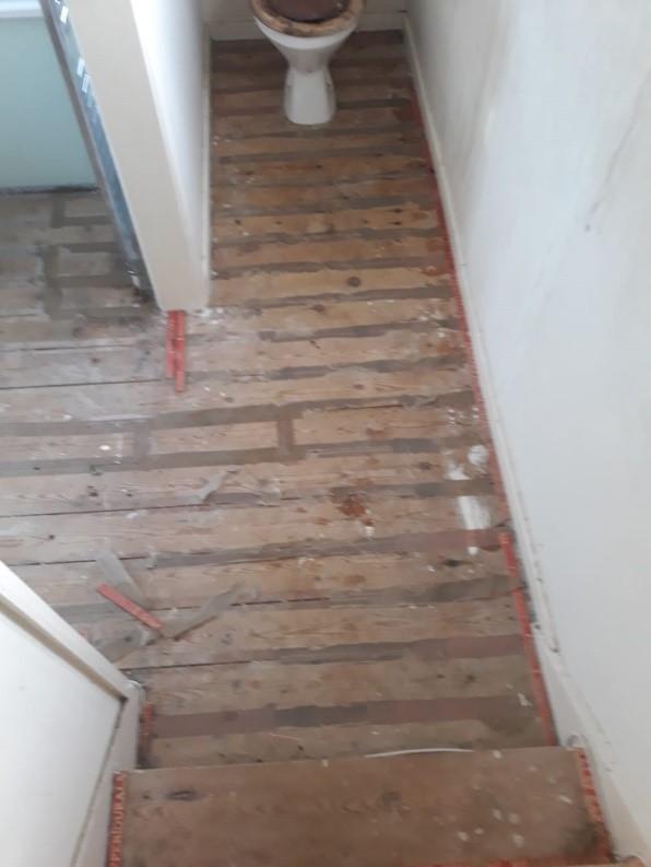 Human waste removal - cleaned