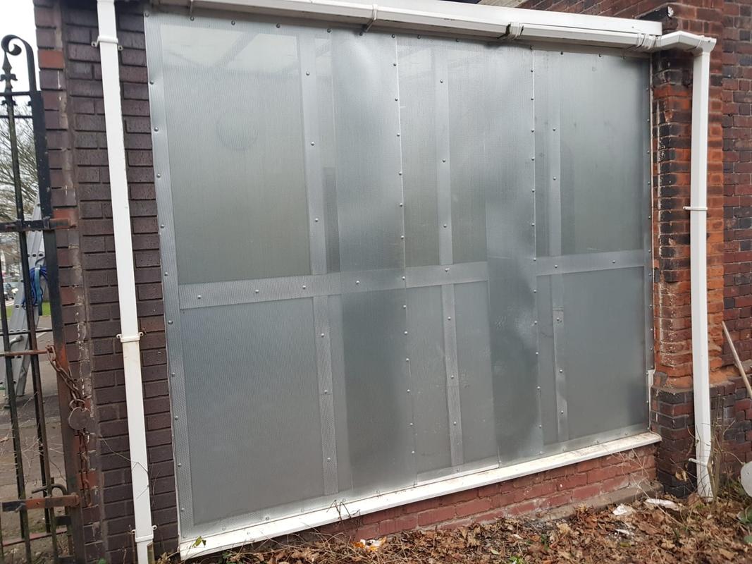 Perforated Steel Security