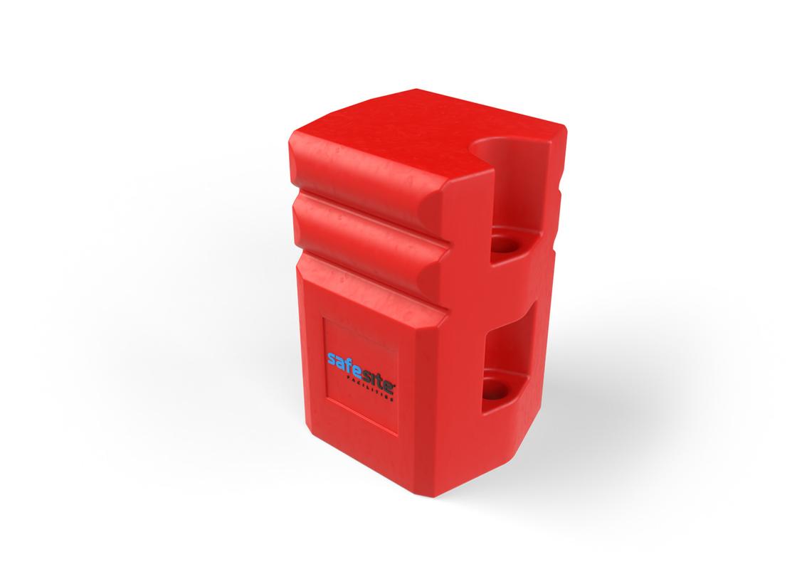 RB22 Female End stop in Red