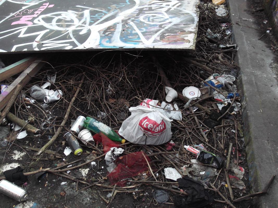 Rubbish disposal in Manchester