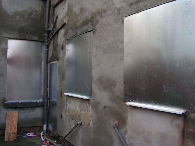 Solid Steel Security Screens installed