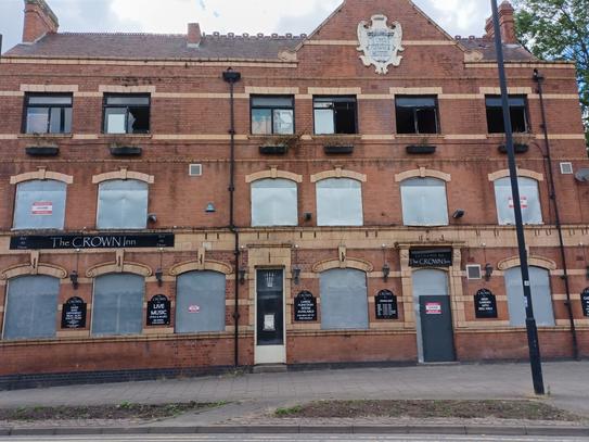 Steel Sheets and Security Door Installation in a Vacant Pub in Nuneaton