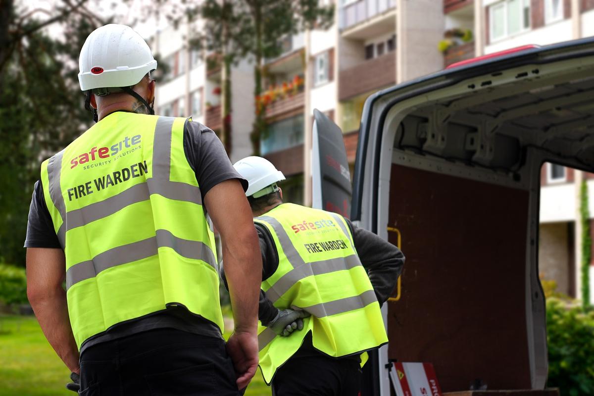 Waking watch fire patrol service