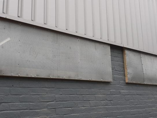 Steel Security Screens Fitted in a Commercial Property in London