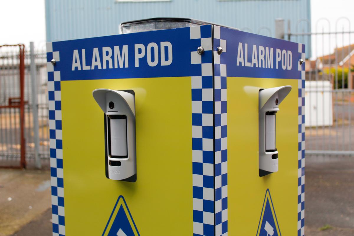 Construction site CCTV in Manchester