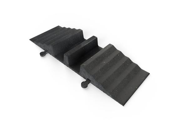 cable protection ramp with dog bone connectors added