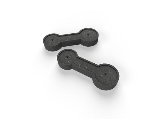 cable protection ramp dog bone connectors