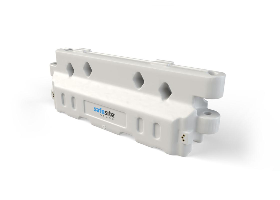 Defender 50 Crash tested barrier in White