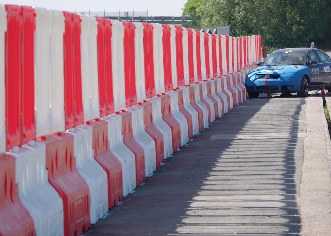 Defender 50 barrier In a Line