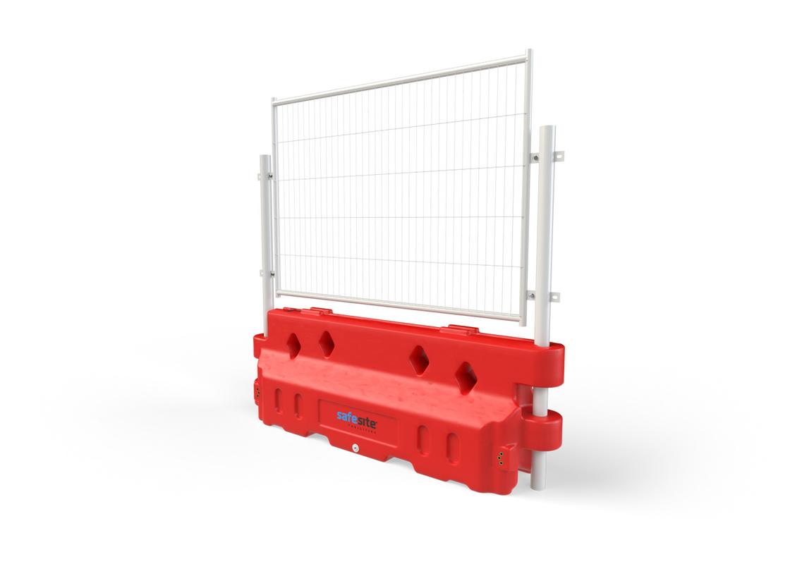 defender 50 crash barrier with 2m mesh panel