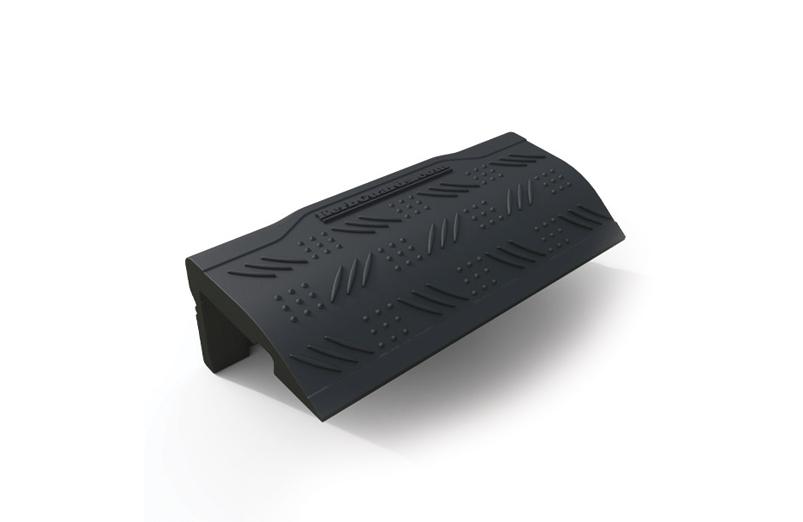 kerb guard 400mm black