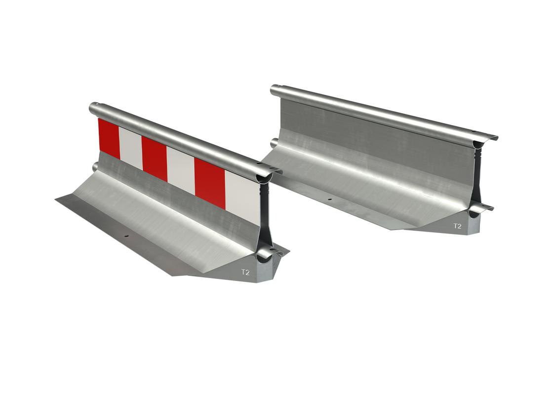 manta galvanised corner barriers type 2 both standard galvanised or hi vis