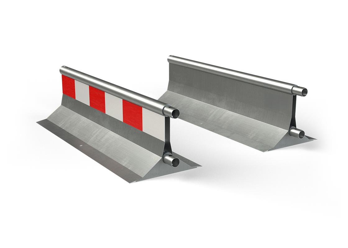 manta galvanised barriers both standard galvanised or hi vis