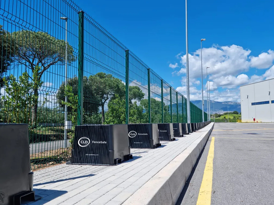 V Mesh On Ground Temporary Fencing System