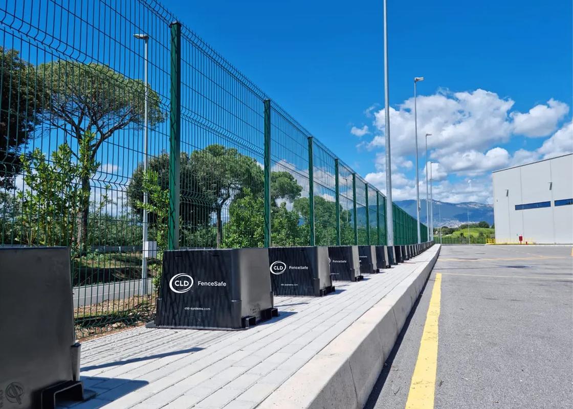 V Mesh Fencing Installed