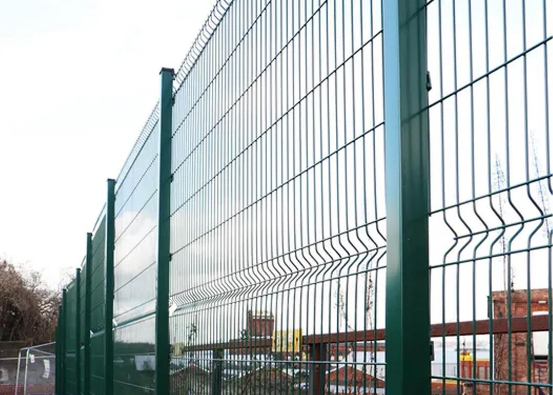 V Mesh Fencing Installed
