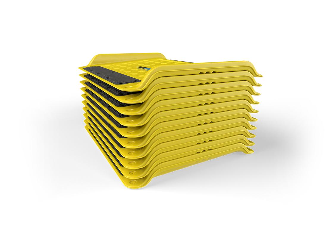 wheelchair kerb ramp - stacked