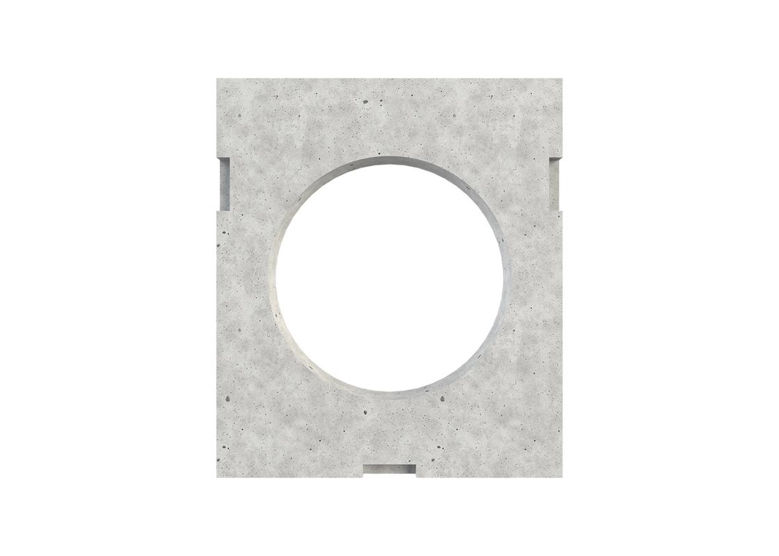 Gully Cover Slab - Circular Flat View