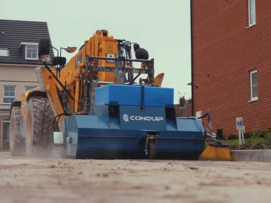Powerbrush Forklift Sweeper