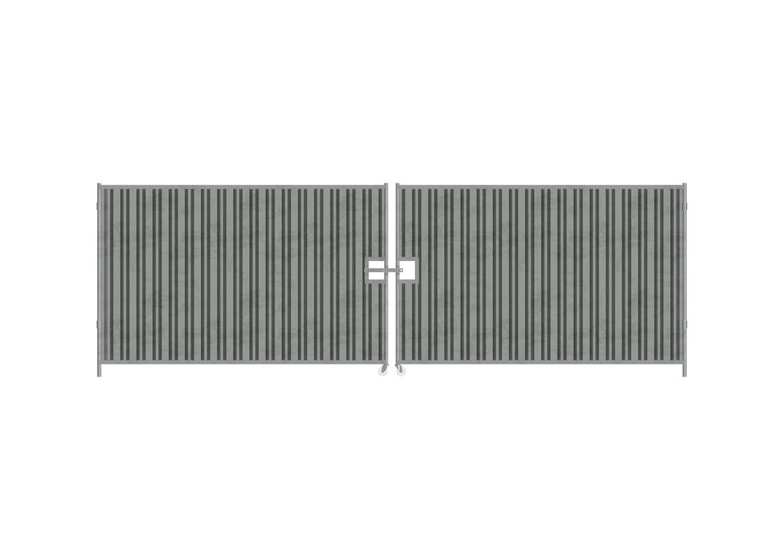 Hoarding Vehicle gate 6m