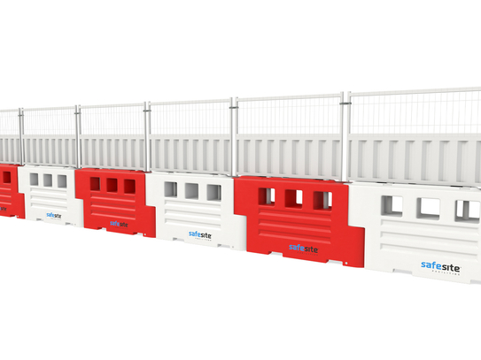 RB2000 Half Hoarding & Half Mesh Panels