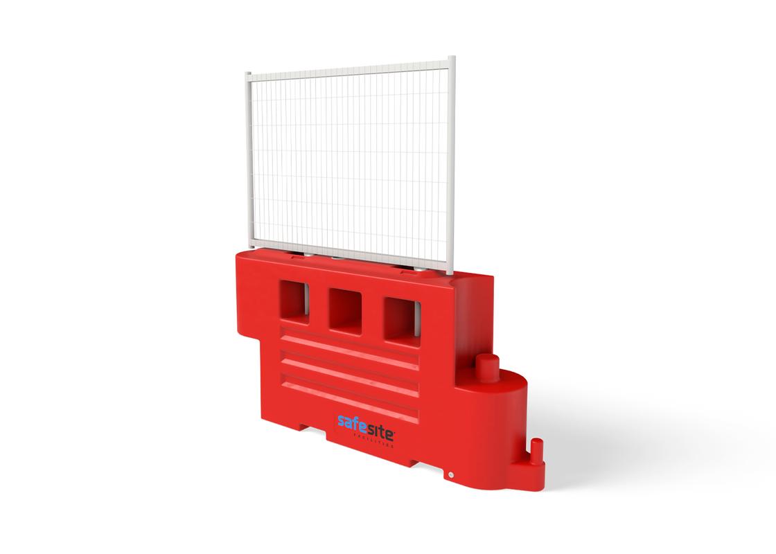 RB2000 barrier single with mesh panel attached