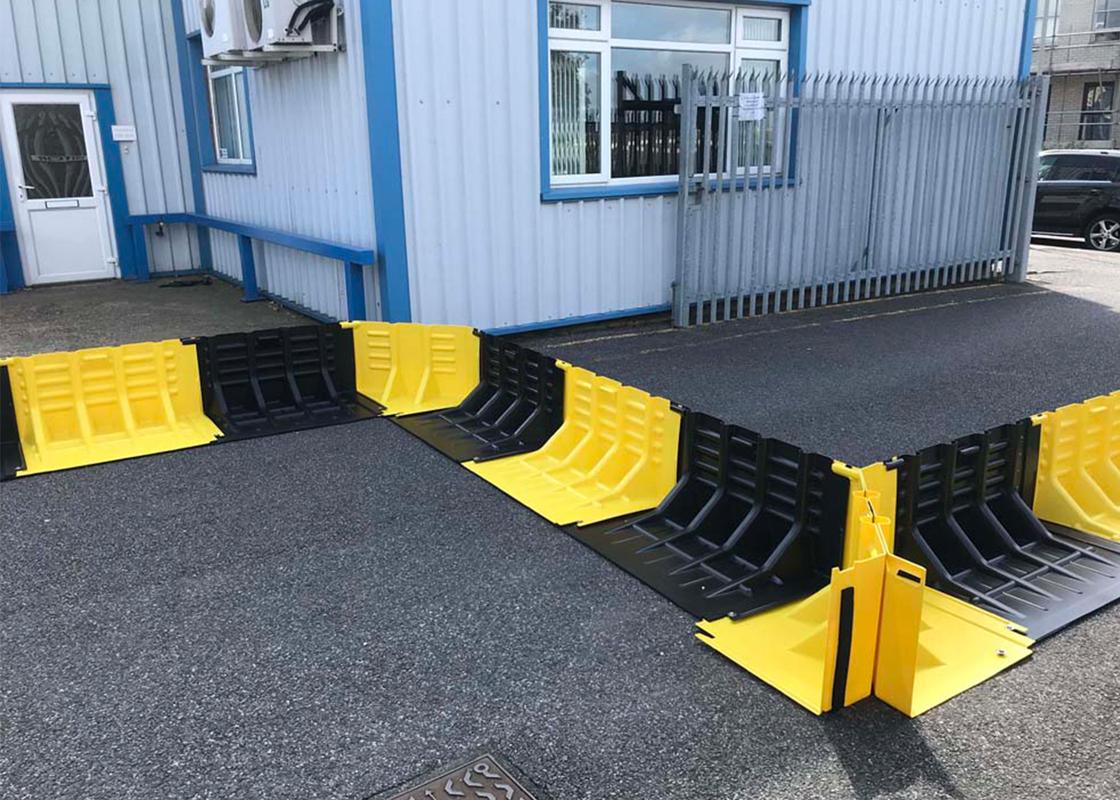 flood fence connected