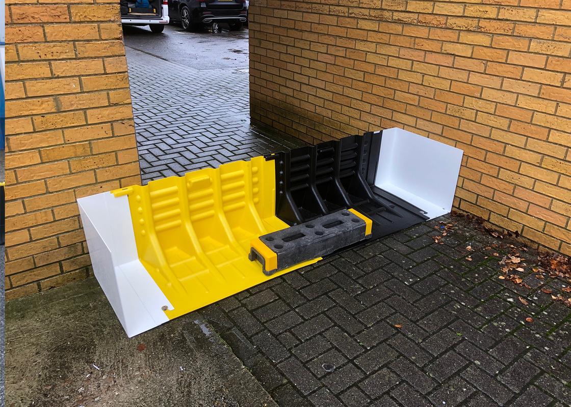 flood fence connected