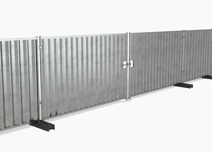 hoarding vehicle gate