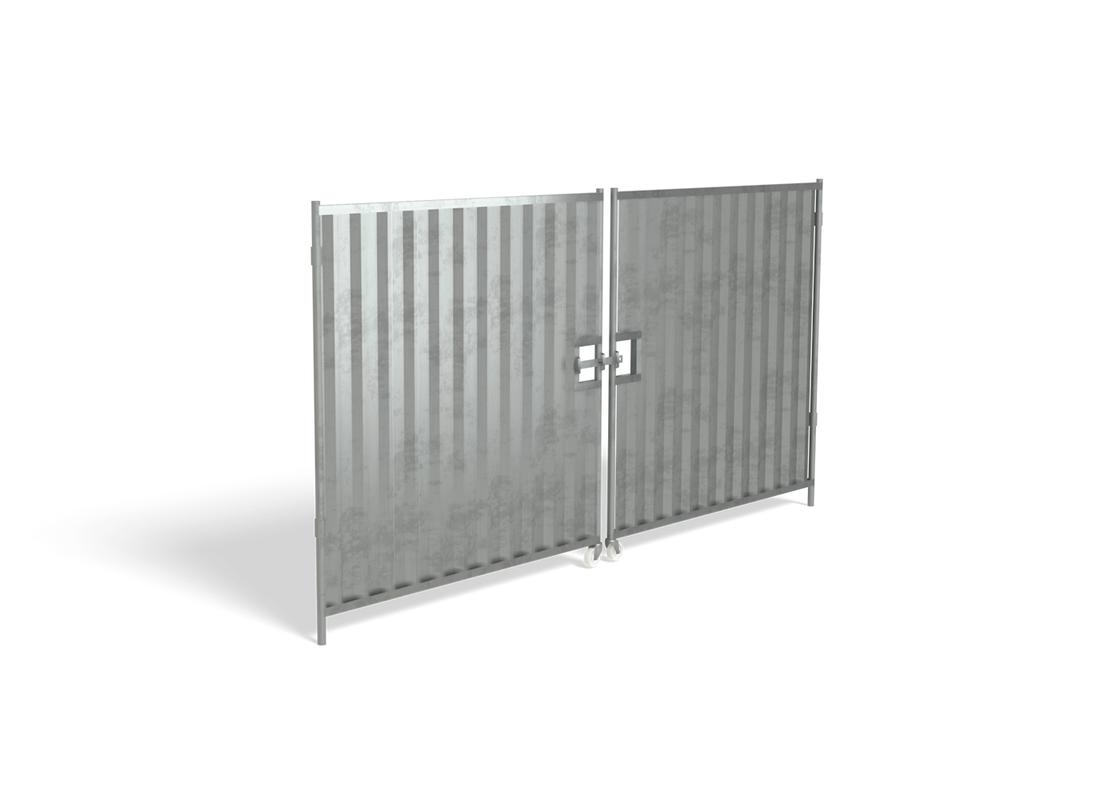 Hoarding Vehicle gate 4m
