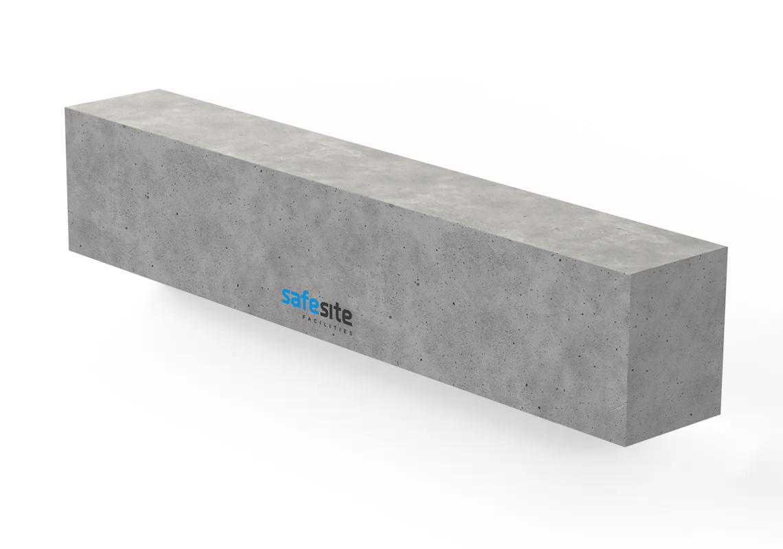 4m Concrete Barrier from SafeSite Facilities - CB2120550