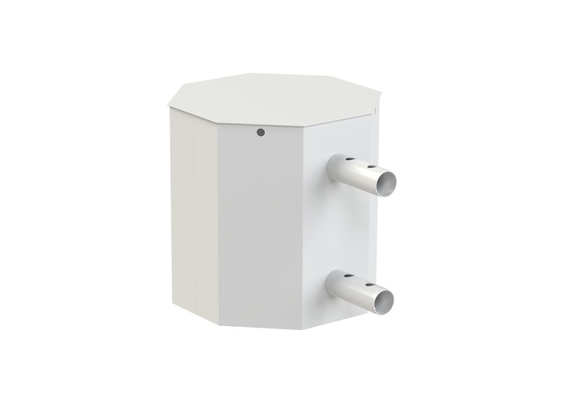 manta male white end stop