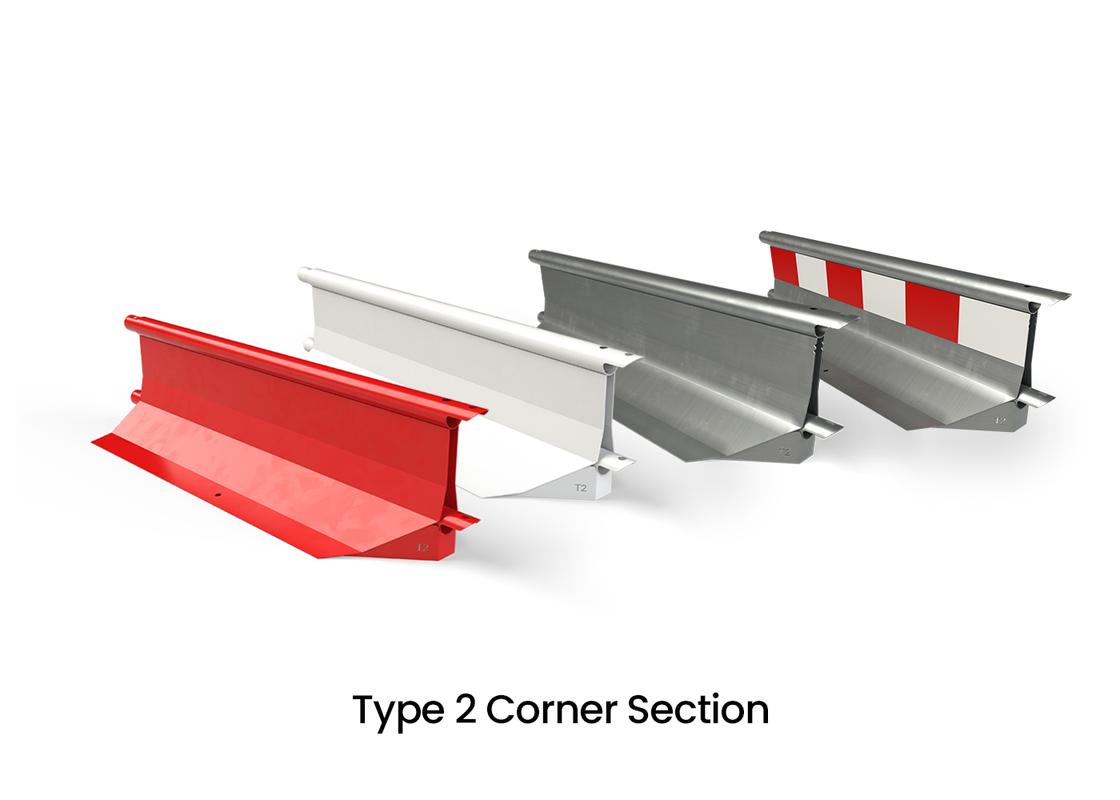 manta barrier corner section type 2 options