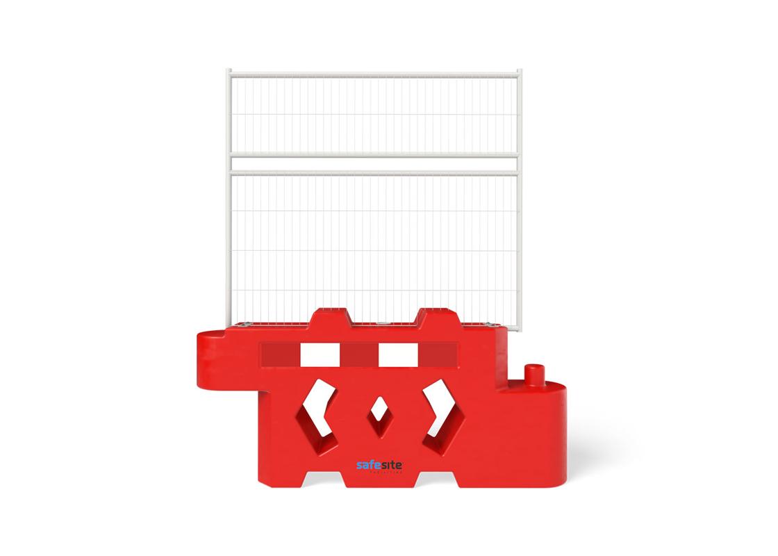 bison barrier with mesh fencing and mesh extension