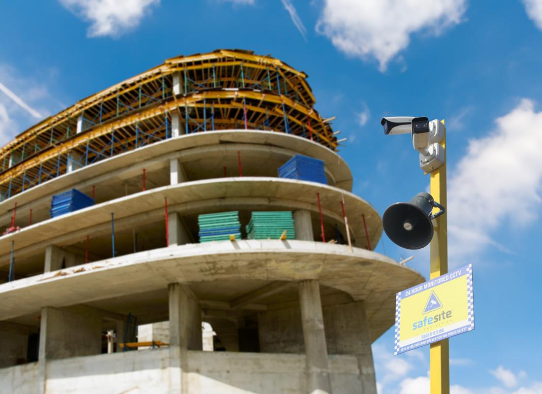 Construction site security camera Birmingham