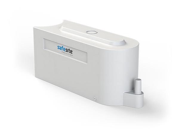 rb1000 track barrier white