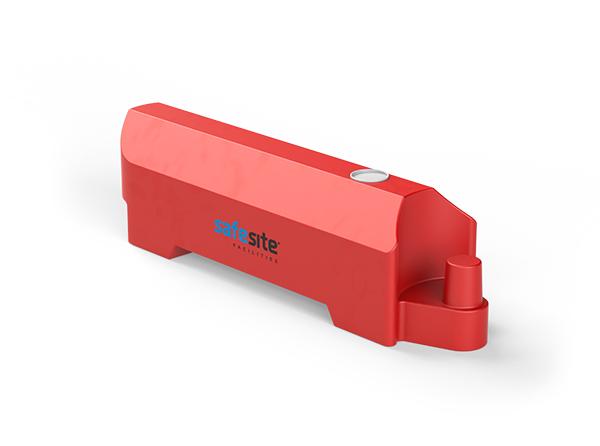 rb1300 track barrier red