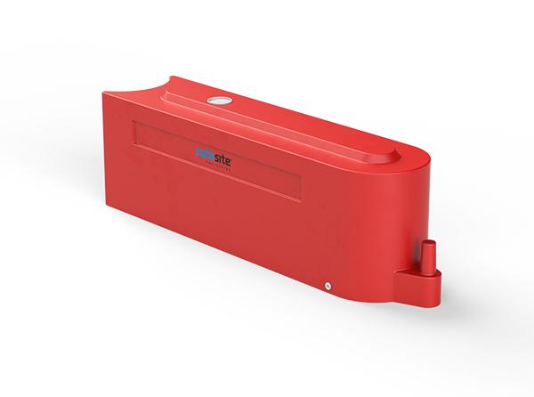 rb1500 track barrier red