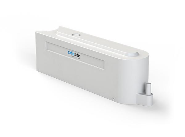 rb1500 track barrier white