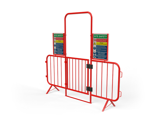 Walkthrough Barrier Sign Holder